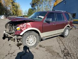 Ford Expedition salvage cars for sale: 2010 Ford Expedition Eddie Bauer