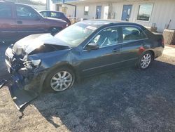 Honda Accord salvage cars for sale: 2006 Honda Accord EX