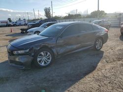 Honda Accord lx Vehiculos salvage en venta: 2019 Honda Accord LX