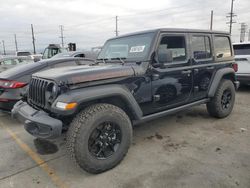 Salvage cars for sale from Copart Los Angeles, CA: 2022 Jeep Wrangler Unlimited Sport