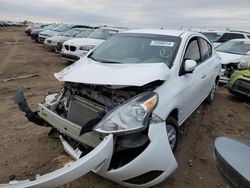 Nissan Versa salvage cars for sale: 2018 Nissan Versa S