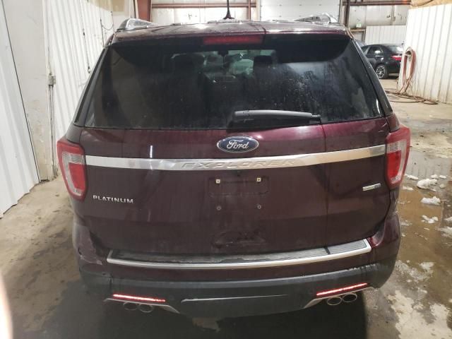 2018 Ford Explorer Platinum