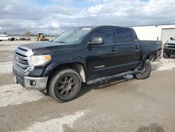 Toyota Tundra salvage cars for sale: 2016 Toyota Tundra Crewmax SR5