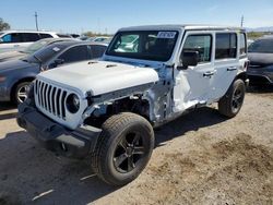 Jeep salvage cars for sale: 2022 Jeep Wrangler Unlimited Sport