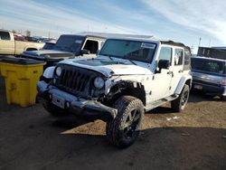 Jeep Wrangler salvage cars for sale: 2014 Jeep Wrangler Unlimited Sahara