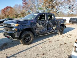 Chevrolet Silverado k1500 Trail bos salvage cars for sale: 2021 Chevrolet Silverado K1500 Trail Boss Custom