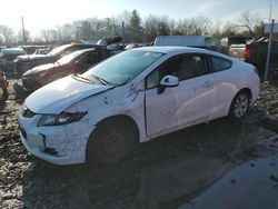 Honda Civic lx salvage cars for sale: 2012 Honda Civic LX