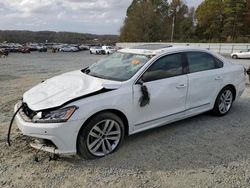 Volkswagen Passat salvage cars for sale: 2018 Volkswagen Passat SEL Premium