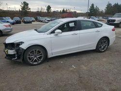 Salvage cars for sale from Copart Gaston, SC: 2019 Ford Fusion SEL