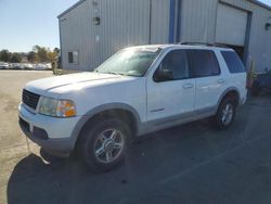 Ford Explorer salvage cars for sale: 2002 Ford Explorer XLT