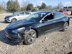 Tesla salvage cars for sale: 2018 Tesla Model 3