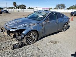 Vehiculos salvage en venta de Copart San Diego, CA: 2019 Infiniti Q50 Luxe