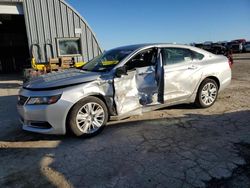 Chevrolet salvage cars for sale: 2016 Chevrolet Impala LS