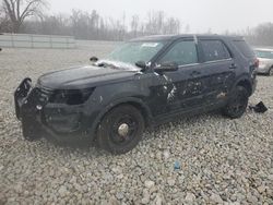 Ford salvage cars for sale: 2018 Ford Explorer Police Interceptor