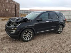 Ford Explorer salvage cars for sale: 2017 Ford Explorer Limited