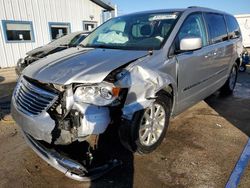 Chrysler Town & c salvage cars for sale: 2015 Chrysler Town & Country Touring