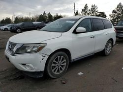 Nissan Pathfinder salvage cars for sale: 2014 Nissan Pathfinder S