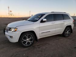 Jeep salvage cars for sale: 2019 Jeep Grand Cherokee Overland