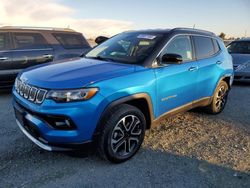 Jeep Compass salvage cars for sale: 2022 Jeep Compass Limited