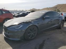 Salvage cars for sale from Copart Colton, CA: 2022 Tesla Model S