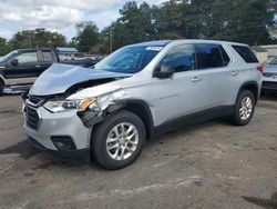 Chevrolet Traverse salvage cars for sale: 2021 Chevrolet Traverse LS