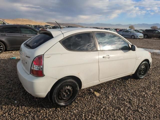 2010 Hyundai Accent Blue