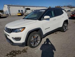 Jeep Compass salvage cars for sale: 2018 Jeep Compass Limited