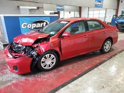 Toyota Corolla salvage cars for sale: 2012 Toyota Corolla Base