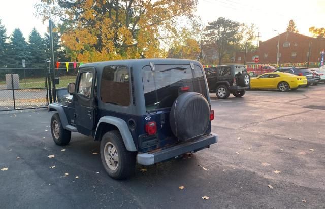 2003 Jeep Wrangler / TJ SE