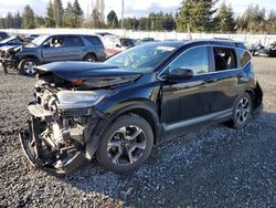 Salvage cars for sale from Copart Graham, WA: 2017 Honda CR-V Touring