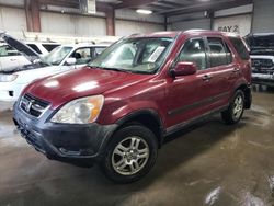 Honda crv salvage cars for sale: 2002 Honda CR-V EX