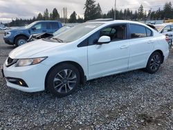 Honda Civic salvage cars for sale: 2013 Honda Civic EXL