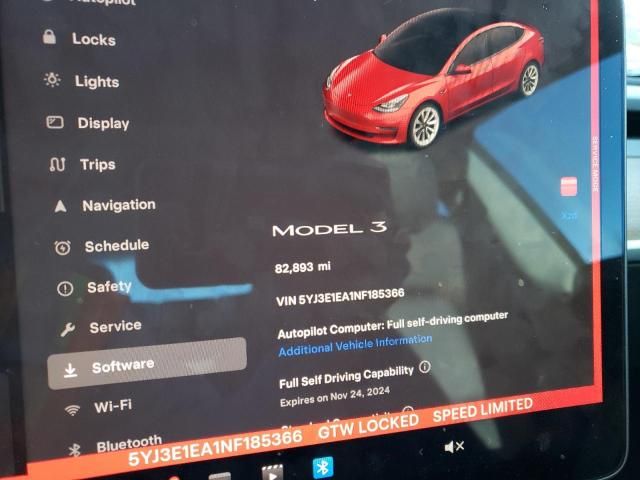 2022 Tesla Model 3