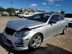 Mercedes-Benz c-Class salvage cars for sale: 2013 Mercedes-Benz C 250