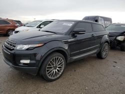 Land Rover Range Rover salvage cars for sale: 2012 Land Rover Range Rover Evoque Pure Plus