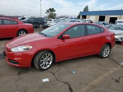 Dodge Dart salvage cars for sale: 2013 Dodge Dart SXT