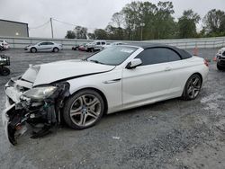 BMW 6 Series Vehiculos salvage en venta: 2012 BMW 650 I