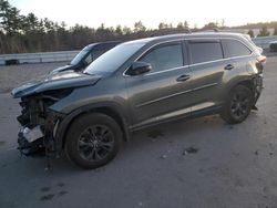 Toyota Highlander salvage cars for sale: 2016 Toyota Highlander XLE