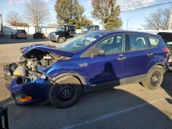 Salvage cars for sale from Copart Moraine, OH: 2014 Ford Escape S