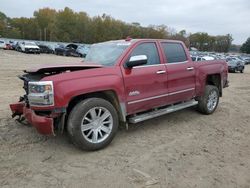 Chevrolet Silverado k1500 High Coun salvage cars for sale: 2018 Chevrolet Silverado K1500 High Country