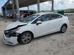 Chevrolet Cruze salvage cars for sale: 2016 Chevrolet Cruze LT