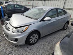 Hyundai Accent salvage cars for sale: 2015 Hyundai Accent GLS