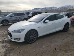 Tesla Model s salvage cars for sale: 2014 Tesla Model S