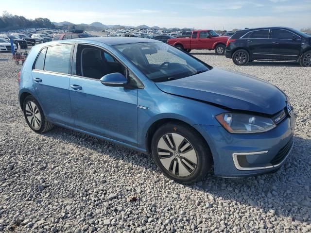 2016 Volkswagen E-GOLF SE