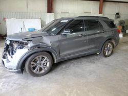 Salvage cars for sale from Copart Lufkin, TX: 2022 Ford Explorer XLT