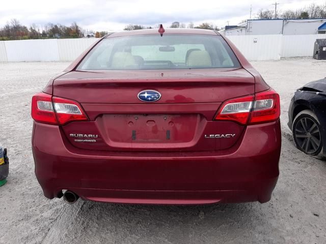 2016 Subaru Legacy 2.5I Limited