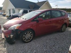 Salvage cars for sale from Copart Northfield, OH: 2012 Toyota Prius V