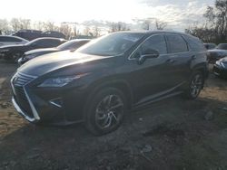 Lexus rx350 salvage cars for sale: 2018 Lexus RX 350 L