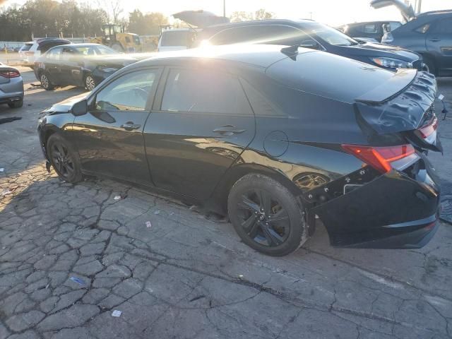 2022 Hyundai Elantra Blue