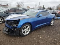 Chevrolet Camaro salvage cars for sale: 2017 Chevrolet Camaro LT